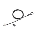 Kensington Slim N17 2.0 Keyed Laptop Lock for Wedge-Shaped Slots, Standard Keyed, 1.8m Cable