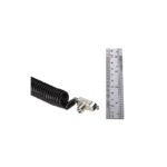 Kensington Slim N17 2.0 Portable Keyed Laptop Lock for Wedge-Shaped Slots, Coiled Cable
