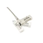 Kensington Slim NanoSaver 2.0 EQ Combination Laptop Lock Standard Cable Kensington Slot