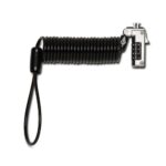 Kensington Slim NanoSaver Portable Combination Laptop Lock, Coiled Cable, Resettable Combination