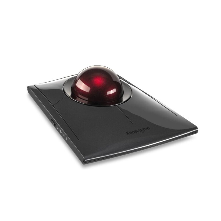 Kensington SlimBlade Pro Trackball Ambidextrous Wireless Rechargeable Trackball USB/Bluetooth