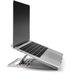 Kensington SmartFit Easy Riser Go Ergonomic Laptop Riser and Cooling Stand up to 14" Grey