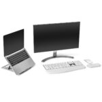 Kensington SmartFit Easy Riser Go Ergonomic Laptop Riser and Cooling Stand up to 14" Grey