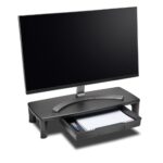 Kensington SmartFit Monitor Stand with Drawer for up to 30" Monitor, 15kg, Black