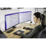Kensington SmartFit One-Touch Adjustable Dual Monitor Arm 13" - 34" 18kg Black Gas Spring