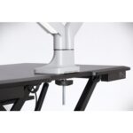 Kensington SmartFit One-Touch Height-Adjustable Dual Monitor Arm Grey