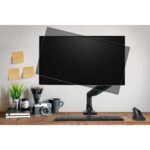 Kensington SmartFit One-Touch Height-Adjustable Single Monitor Arm 13-34" Gas Spring Black