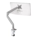 Kensington SmartFit One-Touch Height-Adjustable Single Monitor Arm Grey