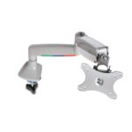 Kensington SmartFit One-Touch Height-Adjustable Single Monitor Arm Grey