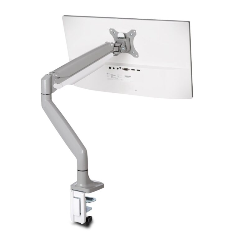 Kensington SmartFit One-Touch Height-Adjustable Single Monitor Arm Grey