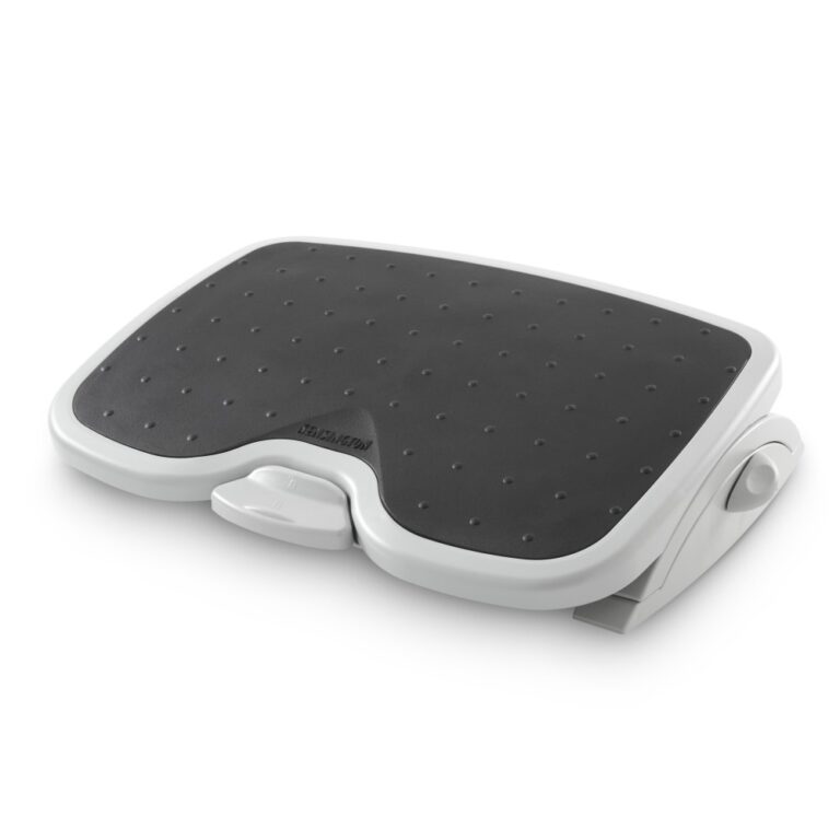 Kensington SmartFit SoleMate Plus Foot Rest Black/Grey, 45cm Platform, 0-20° Tilt, Height Adjustable