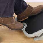 Kensington SmartFit SoleMate Plus Foot Rest Black/Grey, 45cm Platform, 0-20° Tilt, Height Adjustable