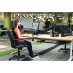 Kensington SmartFit SoleMate Plus Foot Rest Black/Grey, 45cm Platform, 0-20° Tilt, Height Adjustable