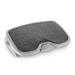 Kensington SmartFit SoleMate Plus Foot Rest Black/Grey, 45cm Platform, 0-20° Tilt, Height Adjustable