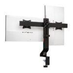 Kensington SmartFit Space-Saving Dual Monitor Arm Black for 2 Displays