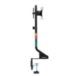 Kensington SmartFit Space-Saving Dual Monitor Arm Black for 2 Displays