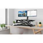Kensington SmartFit Space-Saving Dual Monitor Arm Black for 2 Displays