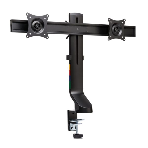 Kensington SmartFit Space-Saving Dual Monitor Arm Black for 2 Displays
