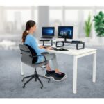 Kensington SoleMate Footrest - Adjustable Ergonomic Foot Rest for Improved Posture and Circulation