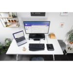 Kensington SoleSaver Footrest for Desk Posture & Circulation Support, Black