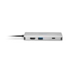 Kensington UH1400P USB-C 8-in-1 Driverless Mobile Dock, Single 4K 60Hz, 85W Power Pass-Through