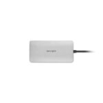 Kensington UH1400P USB-C 8-in-1 Driverless Mobile Dock, Single 4K 60Hz, 85W Power Pass-Through