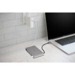 Kensington UH1440P USB-C 5Gbps Mobile Dock, Dual Video DP/HDMI/VGA, 85W Power Delivery, Ethernet