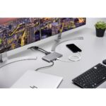 Kensington UH1440P USB-C 5Gbps Mobile Dock, Dual Video DP/HDMI/VGA, 85W Power Delivery, Ethernet