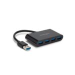 Kensington UH4000 USB 3.0 4-Port Hub Black