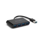 Kensington UH4000 USB 3.0 4-Port Hub Black