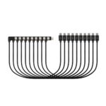 Kensington USB-C Charging Cables 10-pack, 31.5cm, for K67716EU Cabinet, 3A/18W, Anti-Twist