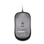 Kensington ValuMouse Wired Optical Mouse, 3 Buttons, Ambidextrous Design, Black