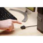 Kensington VeriMark Desktop 2.0 Fingerprint Key Windows Hello USB-A USB-C Biometric Authentication