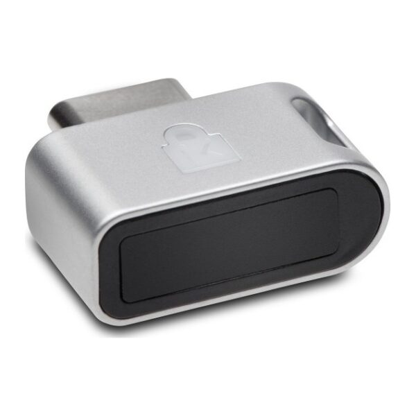 Kensington VeriMark Guard USB-C Fingerprint Security Key FIDO2 WebAuthn/CTAP2 Cross Platform Grey
