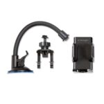 Kensington Windshield/Vent Car Mount for Smartphones - Black, Compatible with iPhone 3G to iPhone 6
