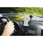 Kensington Windshield/Vent Car Mount for Smartphones - Black, Compatible with iPhone 3G to iPhone 6