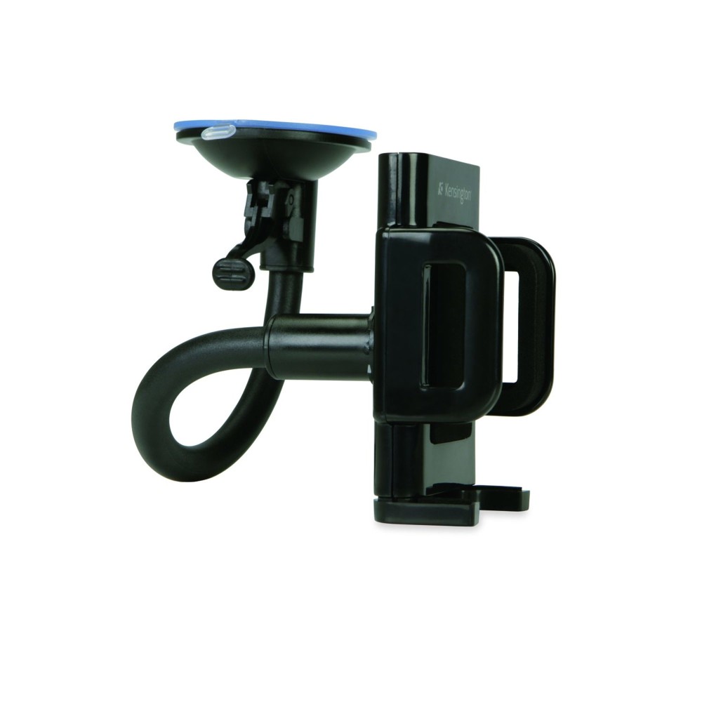 Kensington Windshield/Vent Car Mount for Smartphones - Black, Compatible with iPhone 3G to iPhone 6 Kensington Windshield/Vent Car Mount for Smartphones - Black, Compatible with iPhone 3G to iPhone 6