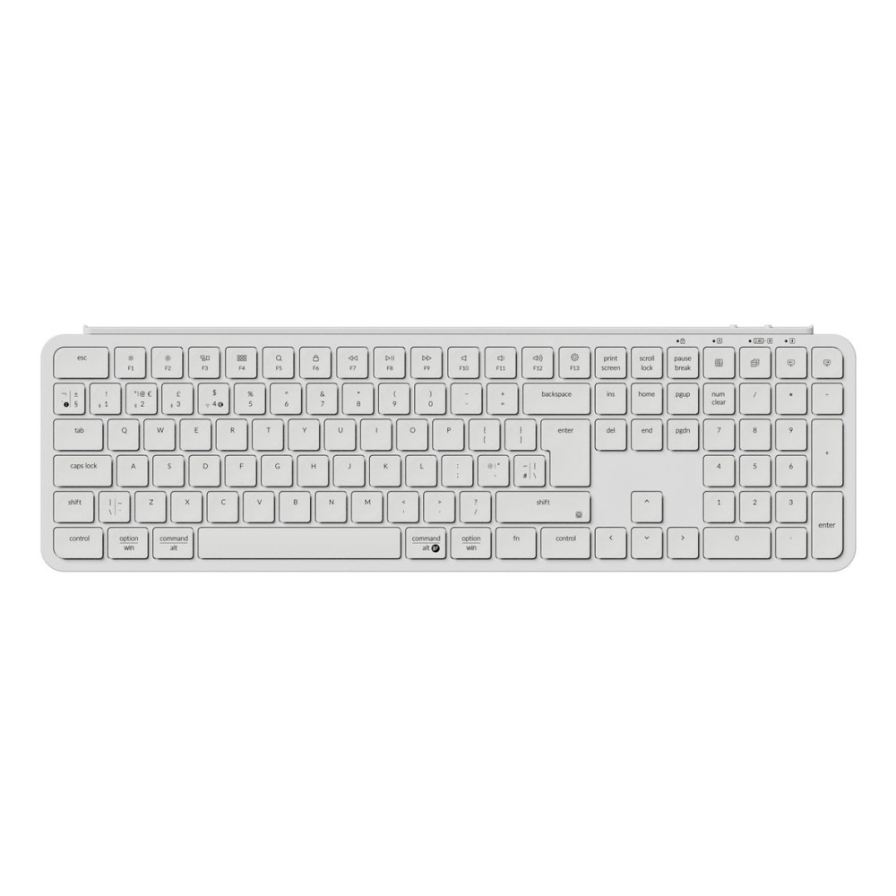 Keychron B6 Pro Wireless Mechanical Keyboard, Full-size, UK English QWERTY, Ivory Keychron B6 Pro Wireless Mechanical Keyboard, Full-size, UK English QWERTY, Ivory