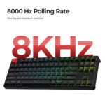 Keychron C3 Pro 8K TKL RGB Mechanical Gaming Keyboard Wired USB UK English Black