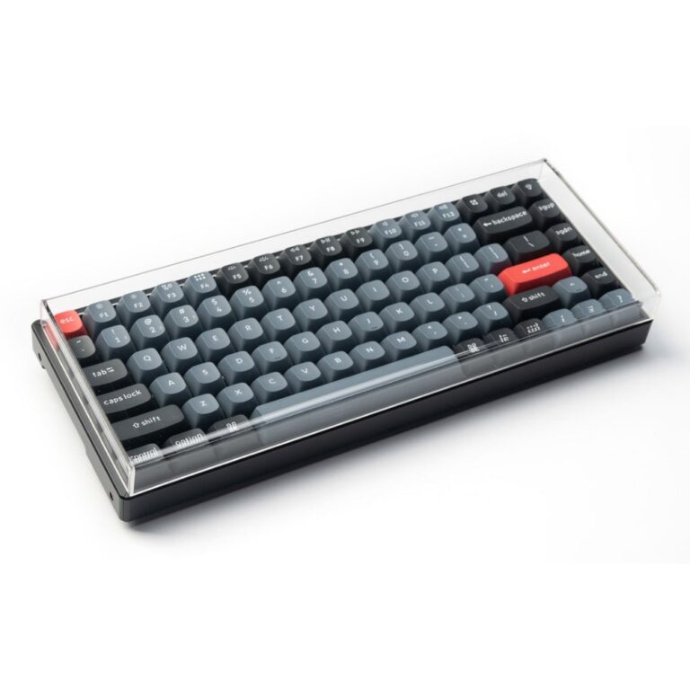 Keychron DC-3 Keyboard Dust Cover, Transparent, 311 x 121 x 21 mm, Acrylic, 2 mm Thick
