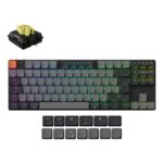 Keychron K1 v6 80% TKL Wireless Mechanical Keyboard QWERTY UK English Grey