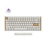 Keychron K2 HE 75% Wireless RGB Gaming Keyboard - Magnetic-Mechanical Switches, UK English, White
