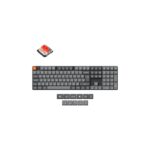 Keychron K5 Max Wireless RGB Mechanical Keyboard Full-size UK English Black, Grey