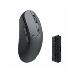 Keychron M3 Wireless Gaming Mouse, 26000 DPI, 4000 Hz Polling Rate, Right-hand, Black
