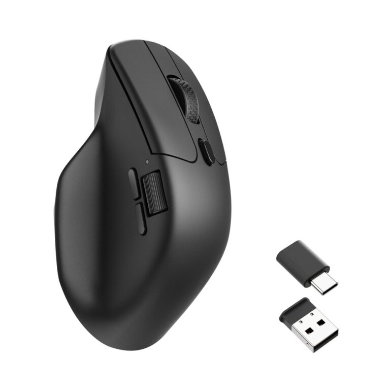 Keychron M6 Wireless Optical Mouse Right-Hand 26000 DPI Black
