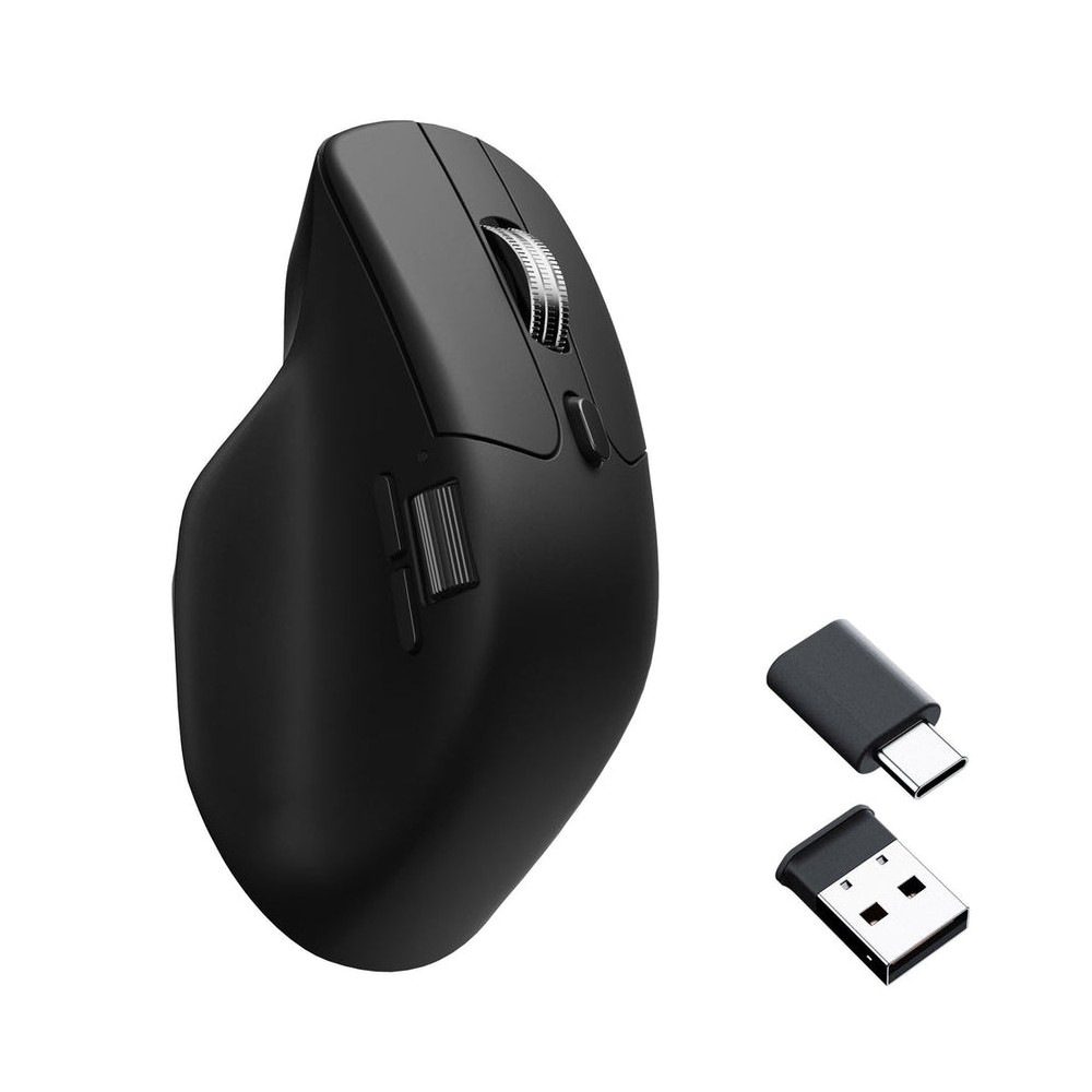 Keychron M6 Wireless Optical Mouse Right-Hand 26000 DPI Silent Click Black Keychron M6 Wireless Optical Mouse Right-Hand 26000 DPI Silent Click Black