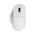 Keychron M7 Wireless Optical Mouse, 30000 DPI, 8000 Hz Polling, Ambidextrous, White
