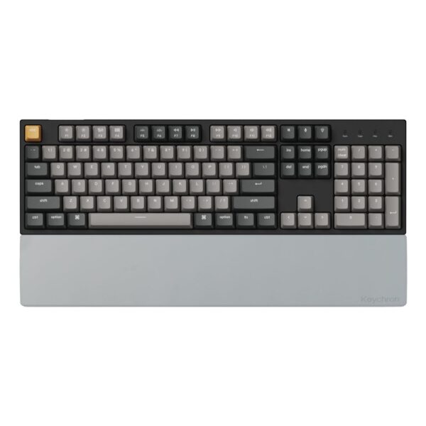 Keychron PR68 Silicone Wrist Rest for K10 / C2 Keyboards, Grey, 435mm Width