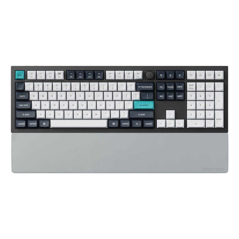 Keychron PR69 Silicone Grey Palm Rest for K10 Pro / Q6 / Q6 Pro / V6 / V6 Max Keyboards