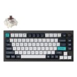 Keychron Q1 Max Wireless Mechanical Keyboard QWERTY UK English Black, 2.4 GHz, Bluetooth 5.1, USB-C